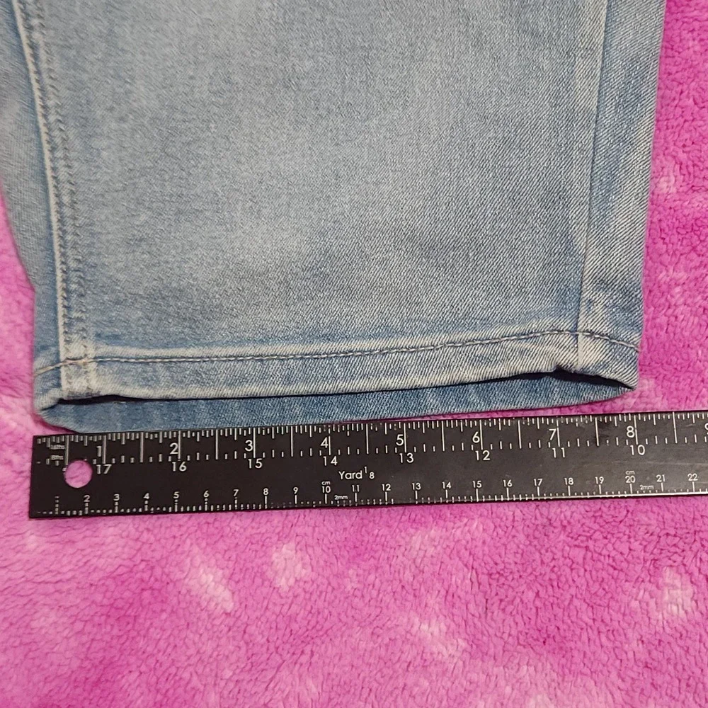 BQB Denim Shorts Women's Size 11 Blue Jean‎ Shorts 11 Inch Inseam Stretch